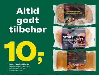 Coop 365 Coop fastfood brød tilbud