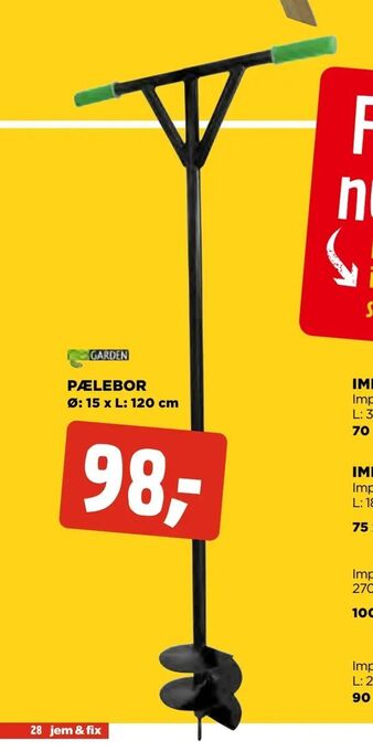 jem & fix Pælebor tilbud