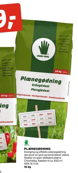 jem & fix Plænegødning tilbud