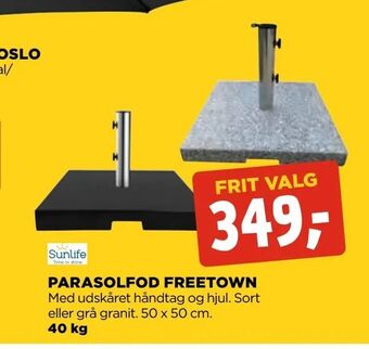 jem & fix Parasolfod freetown tilbud