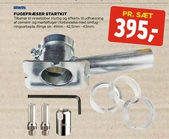 Fugefræser startkit
