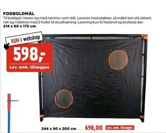 jem & fix Fodboldmål tilbud