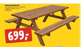 jem & fix Bord/bænkesæt tilbud