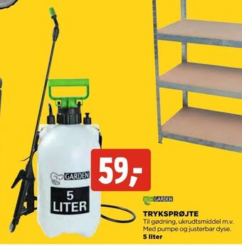 jem & fix Tryksprøjte tilbud
