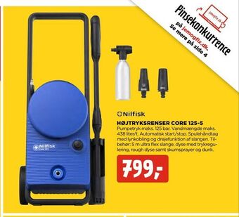 jem & fix Højtryksrenser core 125-5 tilbud