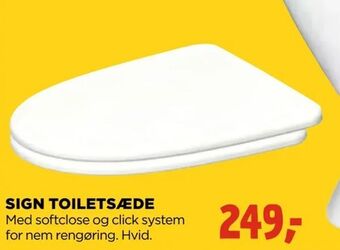 jem & fix Sign toiletsæde tilbud