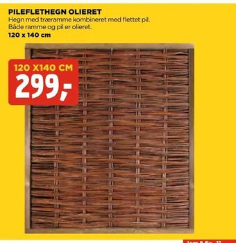 jem & fix Pileflethegn olieret tilbud