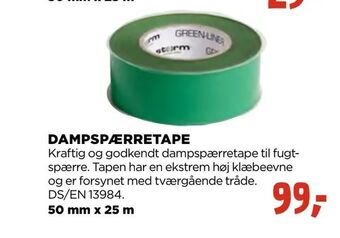 Dampspærretape