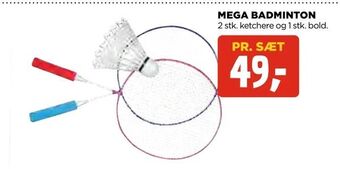 jem & fix Mega badminton tilbud