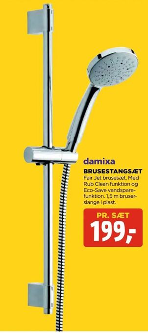 jem & fix Brusestangsæt tilbud