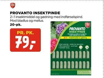 jem & fix Provanto insektpinde tilbud