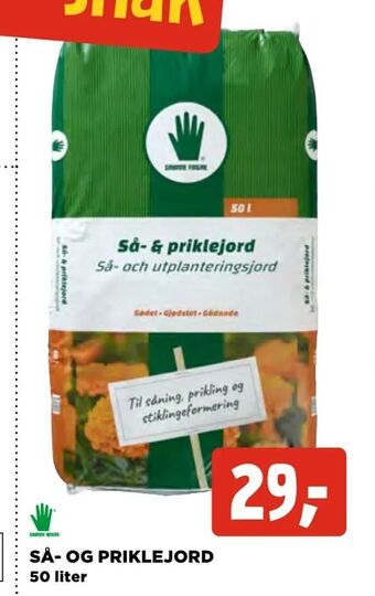 jem & fix Så- og priklejord tilbud