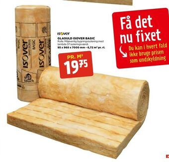 jem & fix Glasuld isover basic tilbud