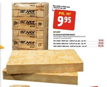 jem & fix Glasuld isover basic tilbud
