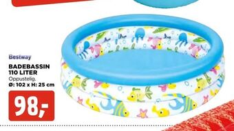 jem & fix Badebassin 110 LITER tilbud