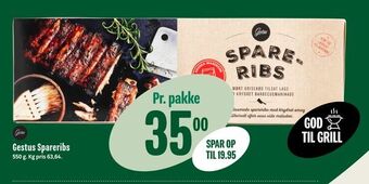 Min Købmand Gestus Spareribs tilbud