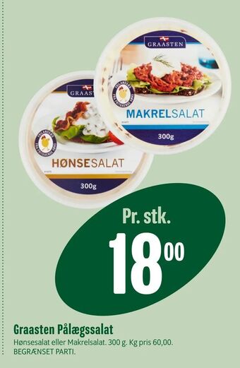 Min Købmand Graasten Pålægssalat tilbud