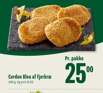 Min Købmand Cordon Bleu af Fjerkræ tilbud