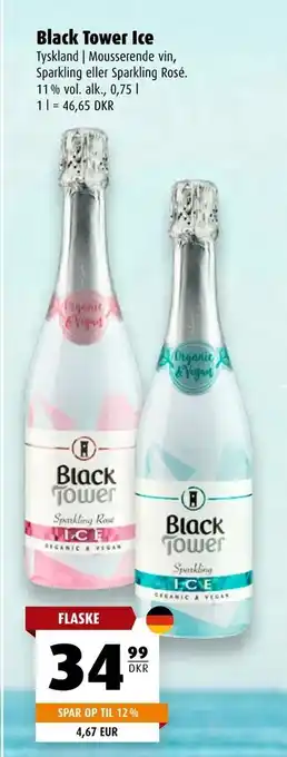 Scandinavian Park Black Tower Ice tilbud