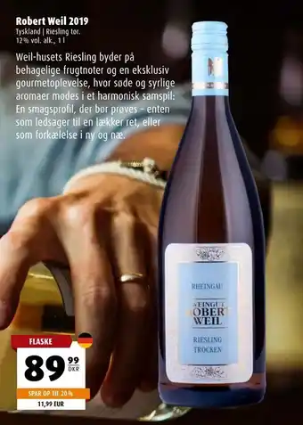 Scandinavian Park Robert Weil 2019 tilbud
