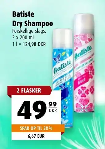 Scandinavian Park Batiste Dry Shampoo tilbud