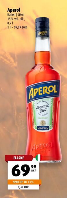 Scandinavian Park Aperol tilbud