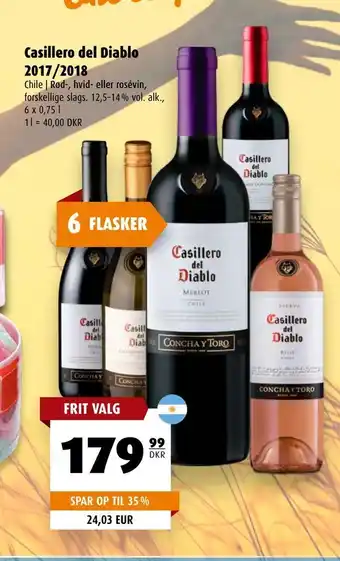 Scandinavian Park Casillero del Diablo 2017/2018 tilbud