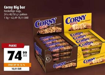 Scandinavian Park Corny Big bar tilbud