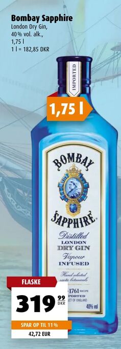Scandinavian Park Bombay Sapphire tilbud
