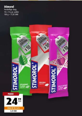 Scandinavian Park Stimorol tilbud
