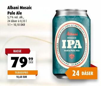 Scandinavian Park Albani Mosaic Pale Ale tilbud