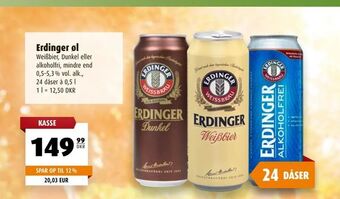 Scandinavian Park Erdinger øl tilbud