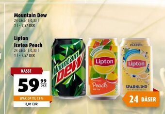 Scandinavian Park Mountain Dew tilbud