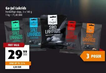 Scandinavian Park Ga-Jol Lakrids tilbud