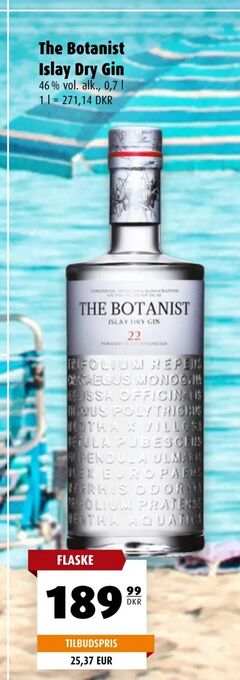 Scandinavian Park The Botanist Islay Dry Gin tilbud