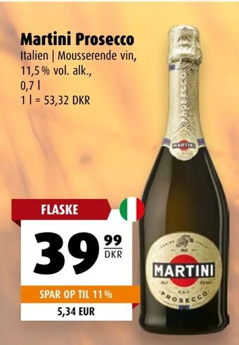 Scandinavian Park Martini Prosecco tilbud