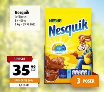 Scandinavian Park Nesquik tilbud