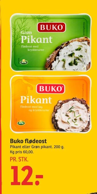 SPAR Buko flødeost tilbud