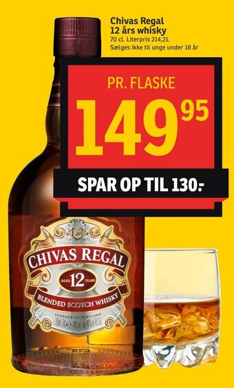 Chivas Regal 12 års whisky