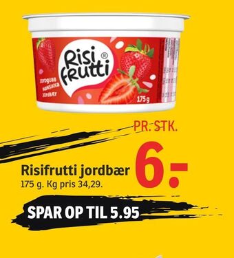 SPAR Risifrutti jordbær tilbud