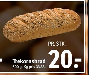 Trekornsbrød
