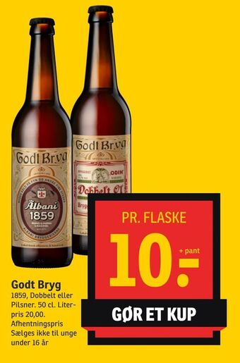 SPAR Godt Bryg tilbud