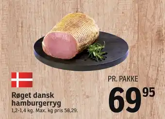 SPAR Røget dansk hamburgerryg tilbud