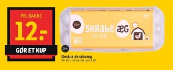 SPAR Gestus skrabeæg tilbud