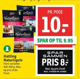 SPAR Hatting Naturligvis tilbud