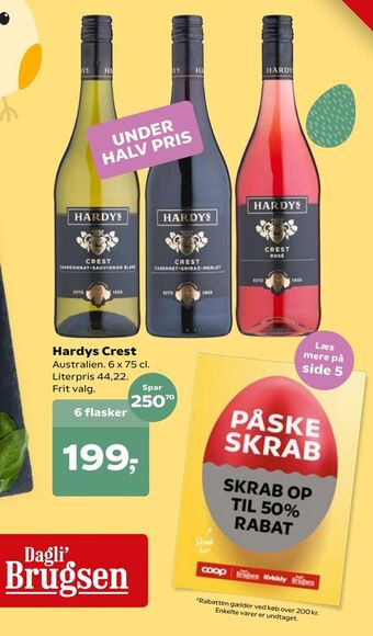 Dagli'Brugsen Hardys Crest tilbud
