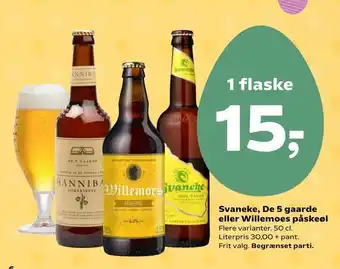 Svaneke, De 5 gaarde eller Willemoes påskeøl
