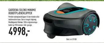 Gardena sileno minimo robotplæneklipper