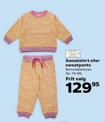 Kvickly Sweatshirt eller sweatpants tilbud