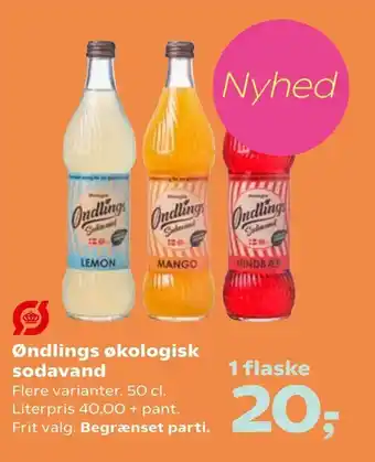 Øndlings økologisk sodavand